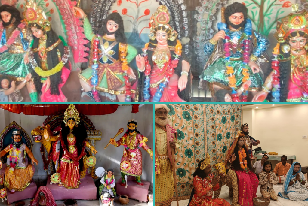 Idols of Bonobibi and Bonobibi Jatra in our resort at Bali Island