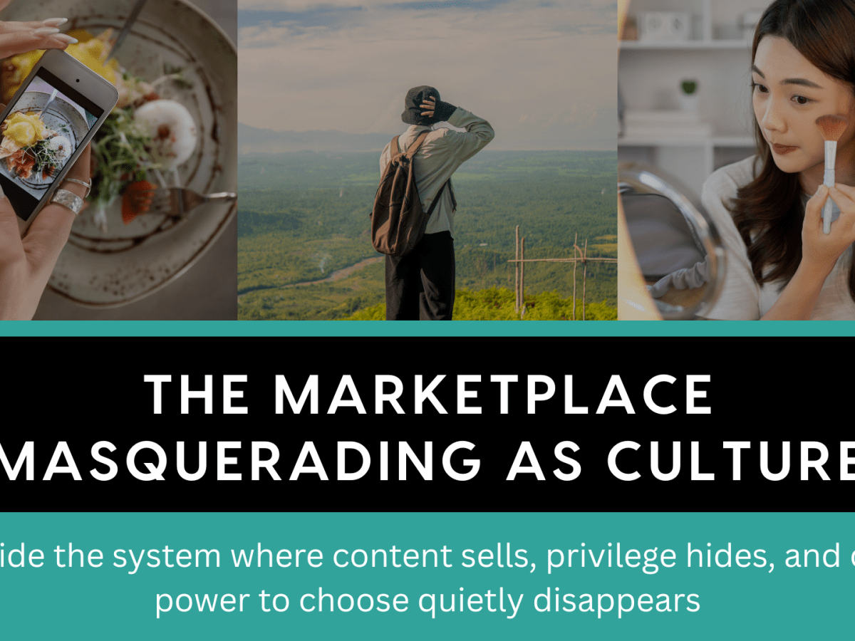 We Have Always Been Consumers, But We Once Chose&nbsp;How